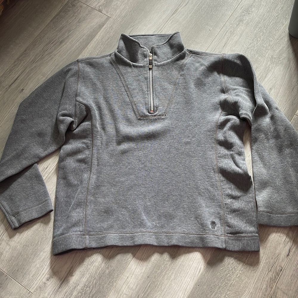 Tommy Bahama zip sweater size medium